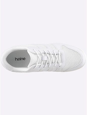 Chaussures à Lacets Superbe Mélange De Matières - Taille Standard - Helline