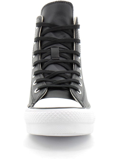 Chaussures à Plateforme Montante en Cuir Pour Enfant Chuck Taylor All Star Lift Platform Leather - Kiabi Chaussures à Plateforme Montante en Cuir Pour Enfant Chuck Taylor All Star Lift Platform Leather - Kiabi
