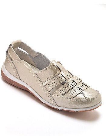 Chaussures ajourées élastiquées - PEDICONFORT