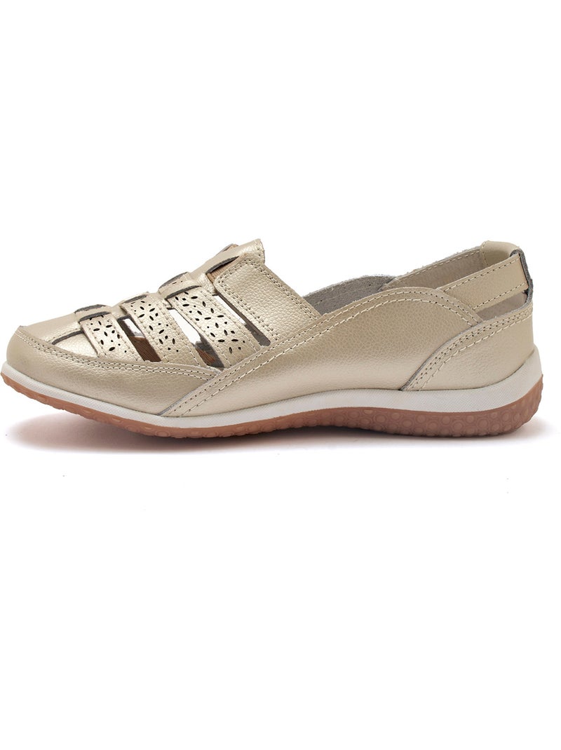 Chaussures ajourées élastiquées - PEDICONFORT Beige - Kiabi
