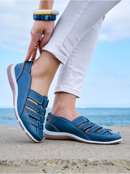 Chaussures ajourées élastiquées - PEDICONFORT - Kiabi