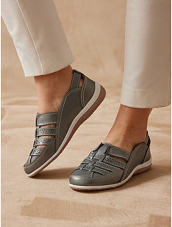 Chaussures ajourées élastiquées - PEDICONFORT
