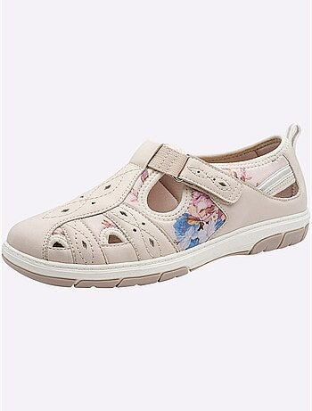 Chaussures auto-agrippantes avec semelle en caoutchouc et doublure textile - Taille standard - Witt