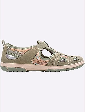 Chaussures auto-agrippantes avec semelle en caoutchouc et doublure textile - Taille standard - Witt