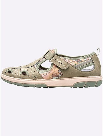 Chaussures auto-agrippantes avec semelle en caoutchouc et doublure textile - Taille standard - Witt