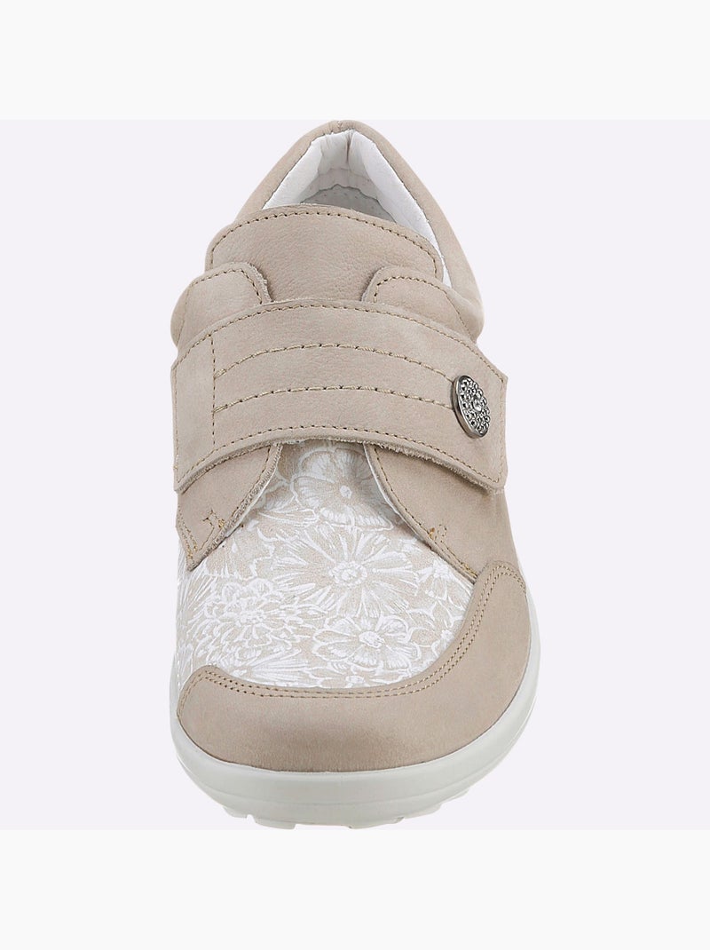 Chaussures auto-agrippantes largeurs h* et k* - taille standard - witt Beige - Kiabi
