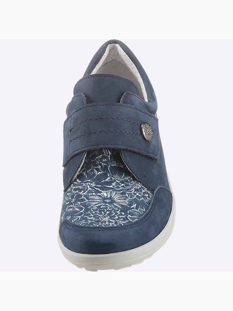 Chaussures auto-agrippantes largeurs h* et k* - taille standard - witt Bleu jean - Kiabi