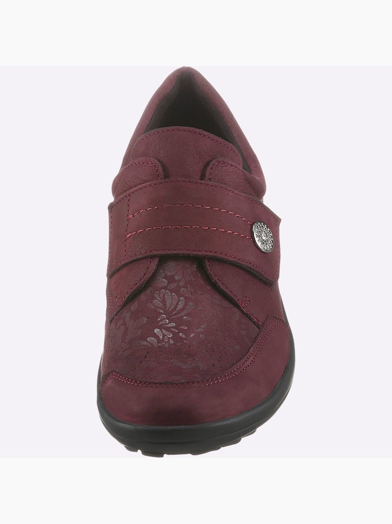 Chaussures auto-agrippantes largeurs h* et k* - taille standard - witt Bordeaux - Kiabi