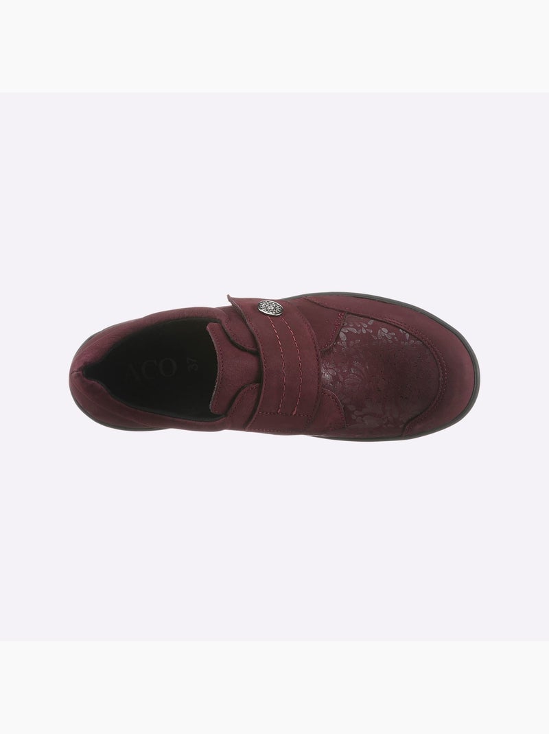 Chaussures auto-agrippantes largeurs h* et k* - taille standard - witt Bordeaux - Kiabi
