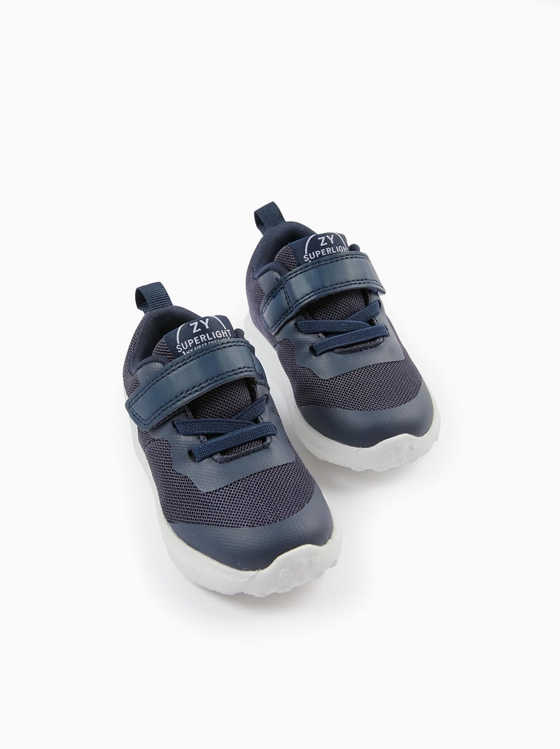 Chaussures avec des Lacets Élastiques Bleu foncé - Kiabi