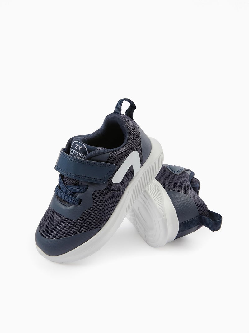 Chaussures avec des Lacets Élastiques Bleu foncé - Kiabi