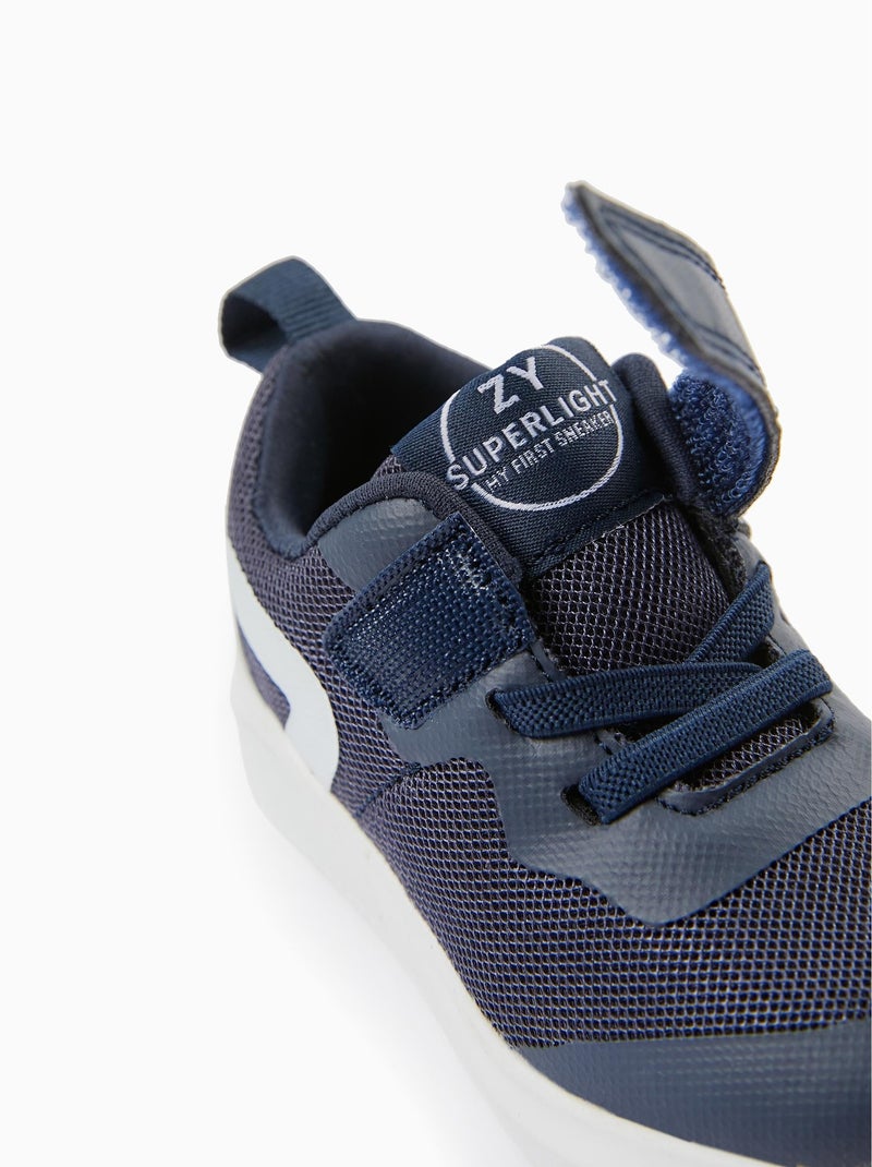 Chaussures avec des Lacets Élastiques Bleu foncé - Kiabi