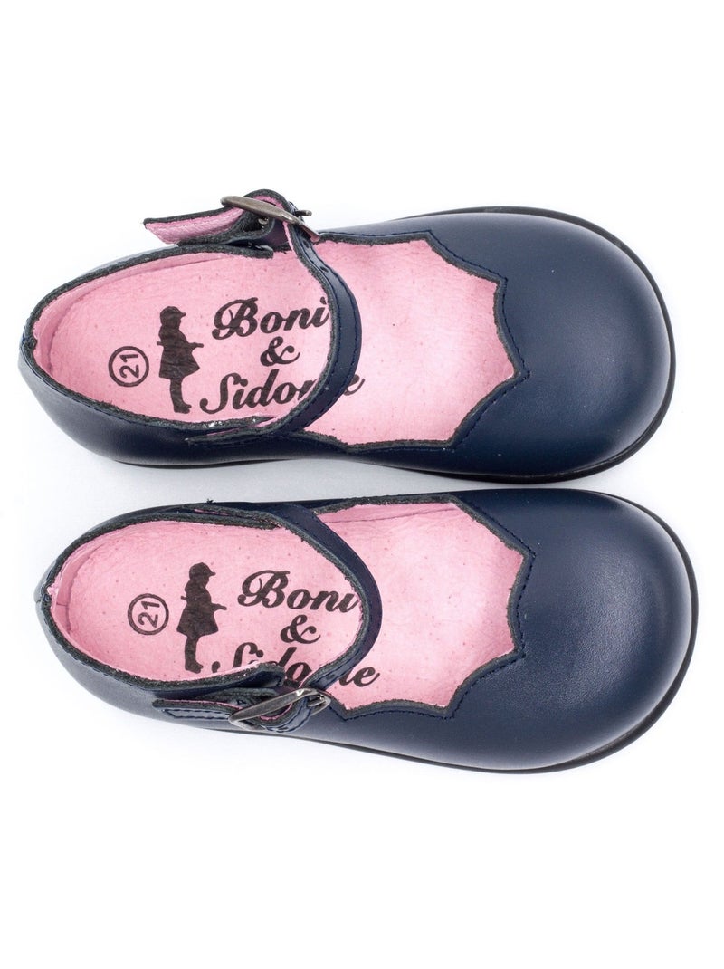 Chaussures Babies Fille - Boni Linda Bleu marine - Kiabi