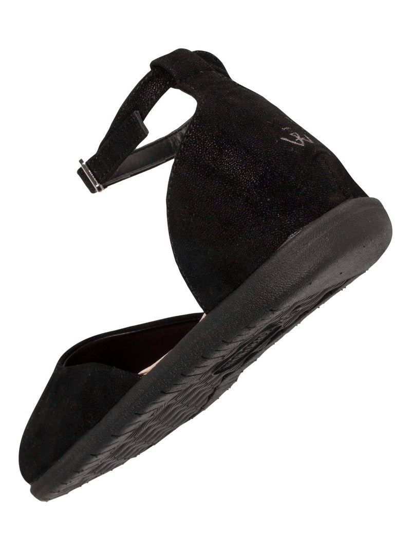 Chaussures Ballerines confort avec bride Noir - Kiabi