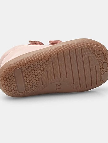 Chaussures barefoot pour fille avec bride Bubblegummers