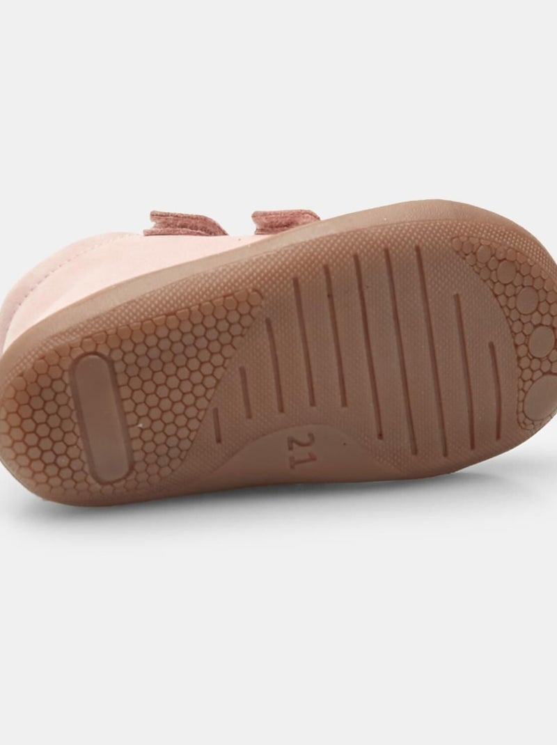 Chaussures barefoot pour fille avec bride Bubblegummers Rose - Kiabi