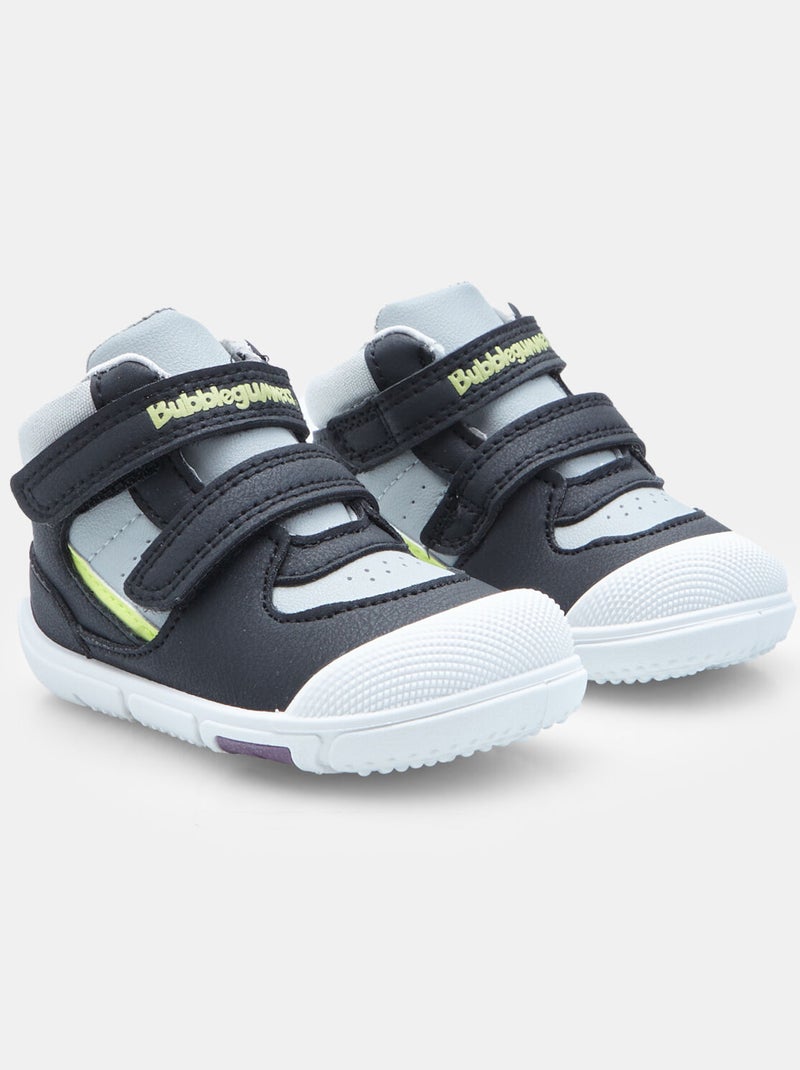 Chaussures barefoot Pre-Walking Bubblegummers pour enfants Noir - Kiabi