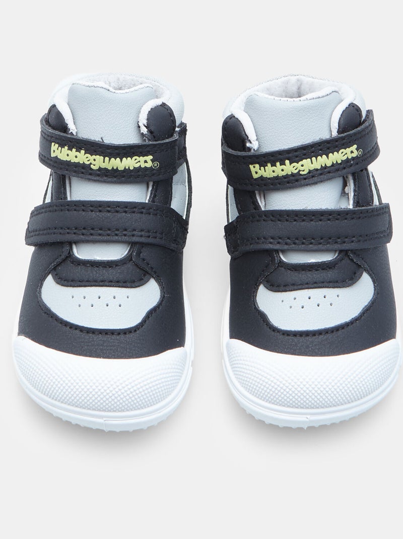 Chaussures barefoot Pre-Walking Bubblegummers pour enfants Noir - Kiabi