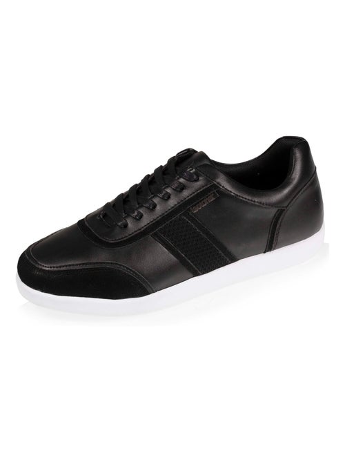 Chaussures Baskets mix matières - Kiabi