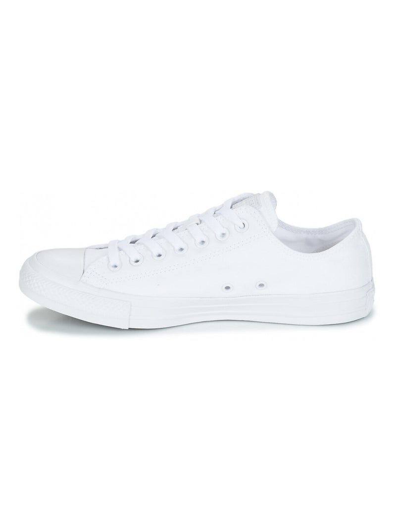 Chaussures Basses à Lacet Pour Adulte Chuck Taylor all Star Classic Blanc - Kiabi