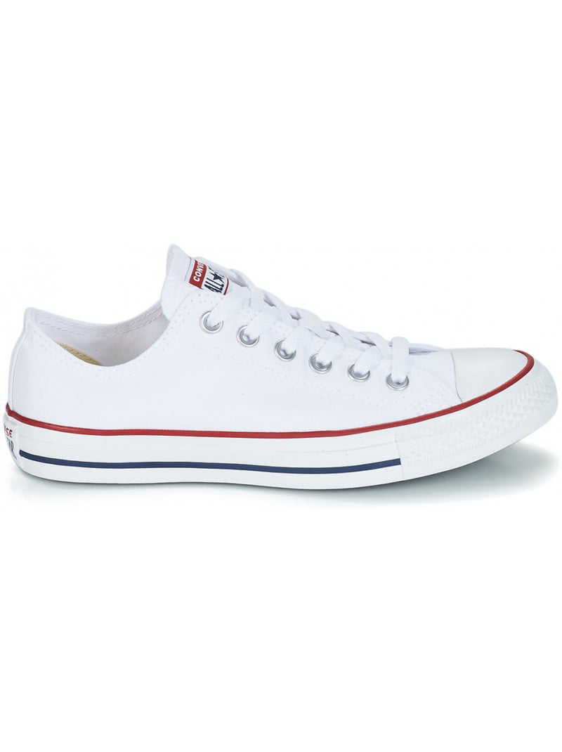 Chaussures Basses à Lacet Pour Adulte Chuck Taylor all Star Classic Blanc - Kiabi
