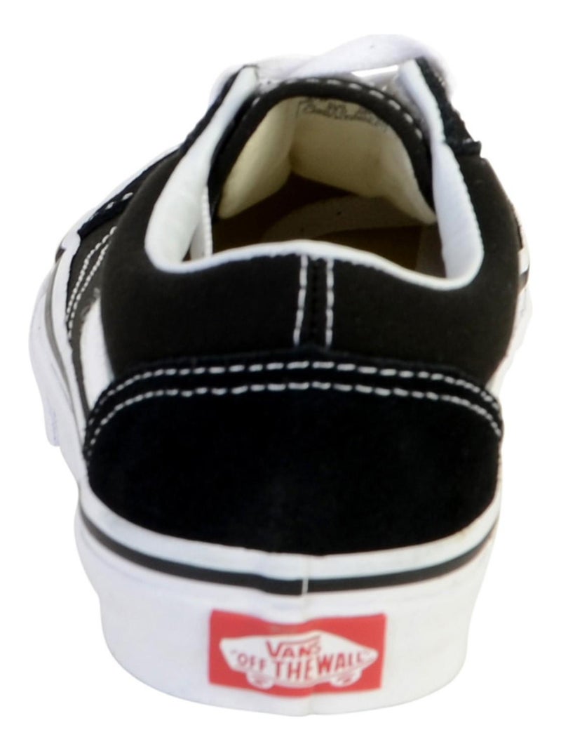 Chaussures Basses à Lacet Pour Enfant Old Skool Noir - Kiabi