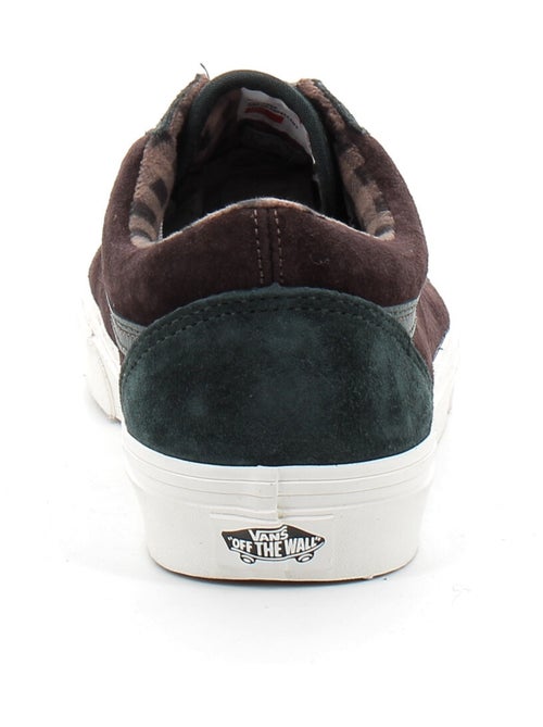 Chaussures Basses à Lacets en Daim Pour Adulte Old Skool - Kiabi