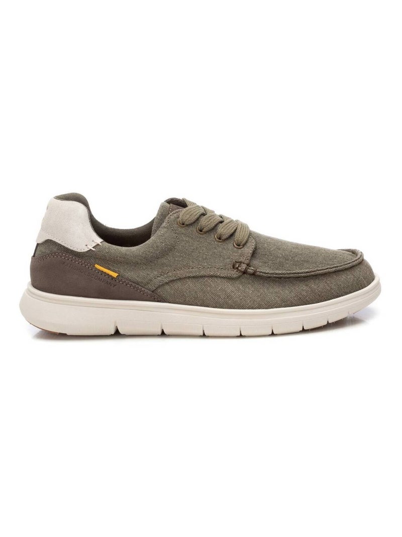 Chaussures basses à lacets Kaki - Kiabi
