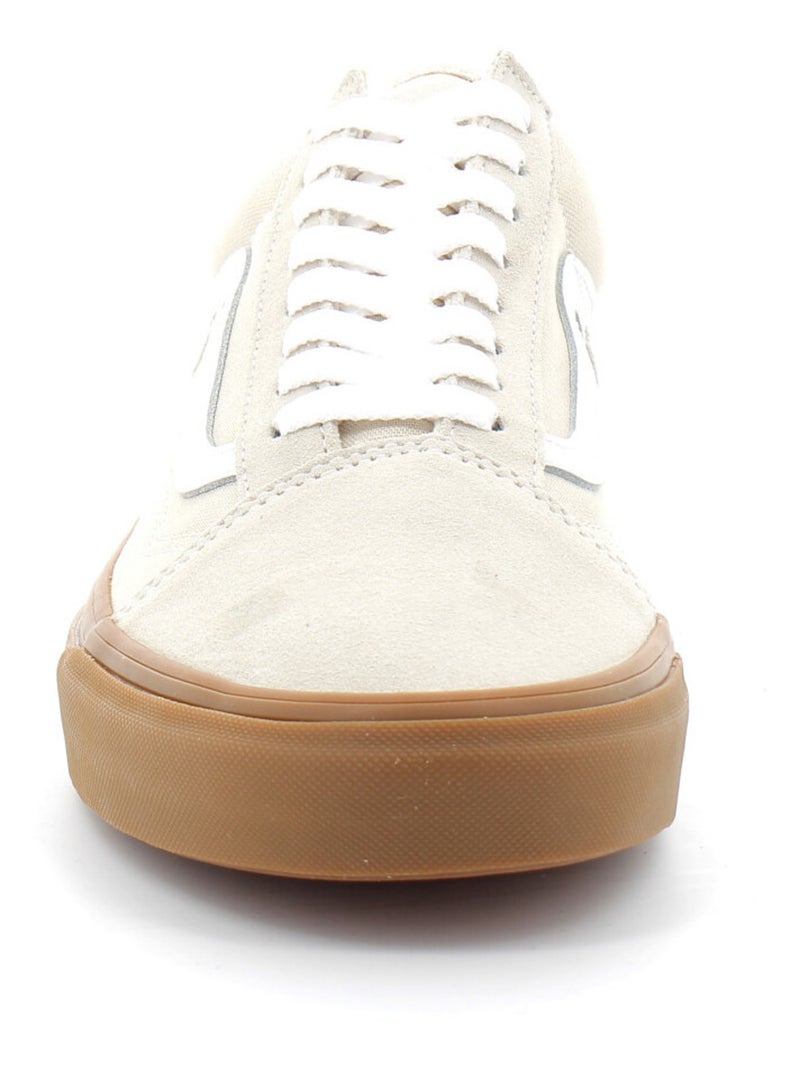 Chaussures Basses à Lacets Pour Adulte Old Skool Beige - Kiabi