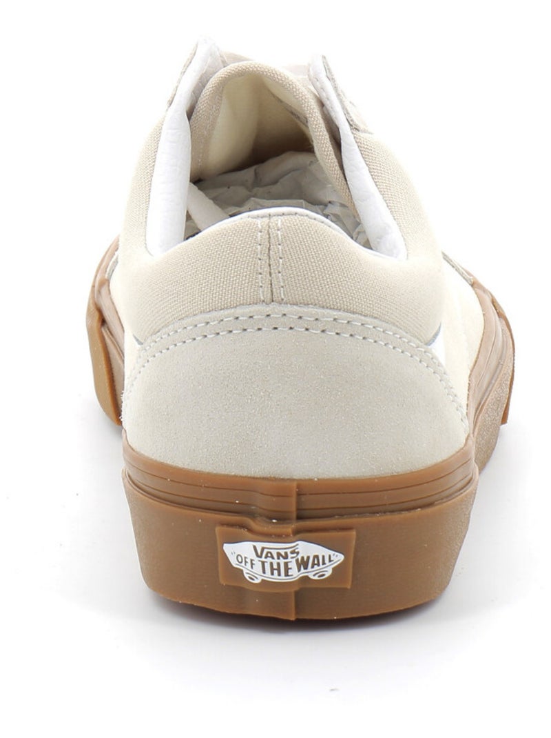 Chaussures Basses à Lacets Pour Adulte Old Skool Beige - Kiabi