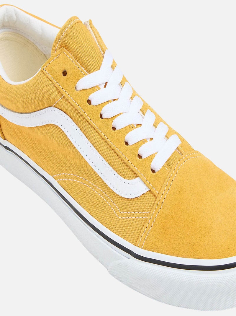 Chaussures Basses à Lacets Pour Adulte Old Skool Doré/or - Kiabi
