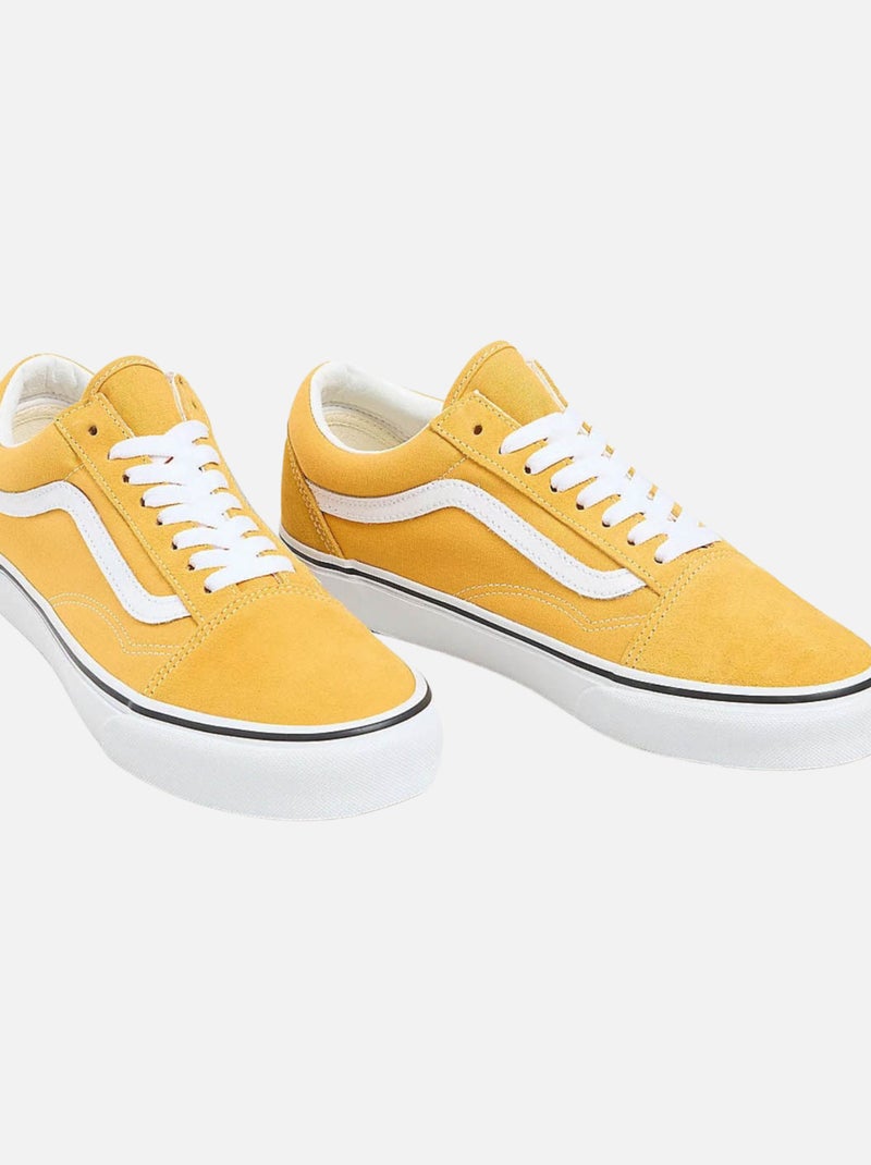 Chaussures Basses à Lacets Pour Adulte Old Skool Doré/or - Kiabi