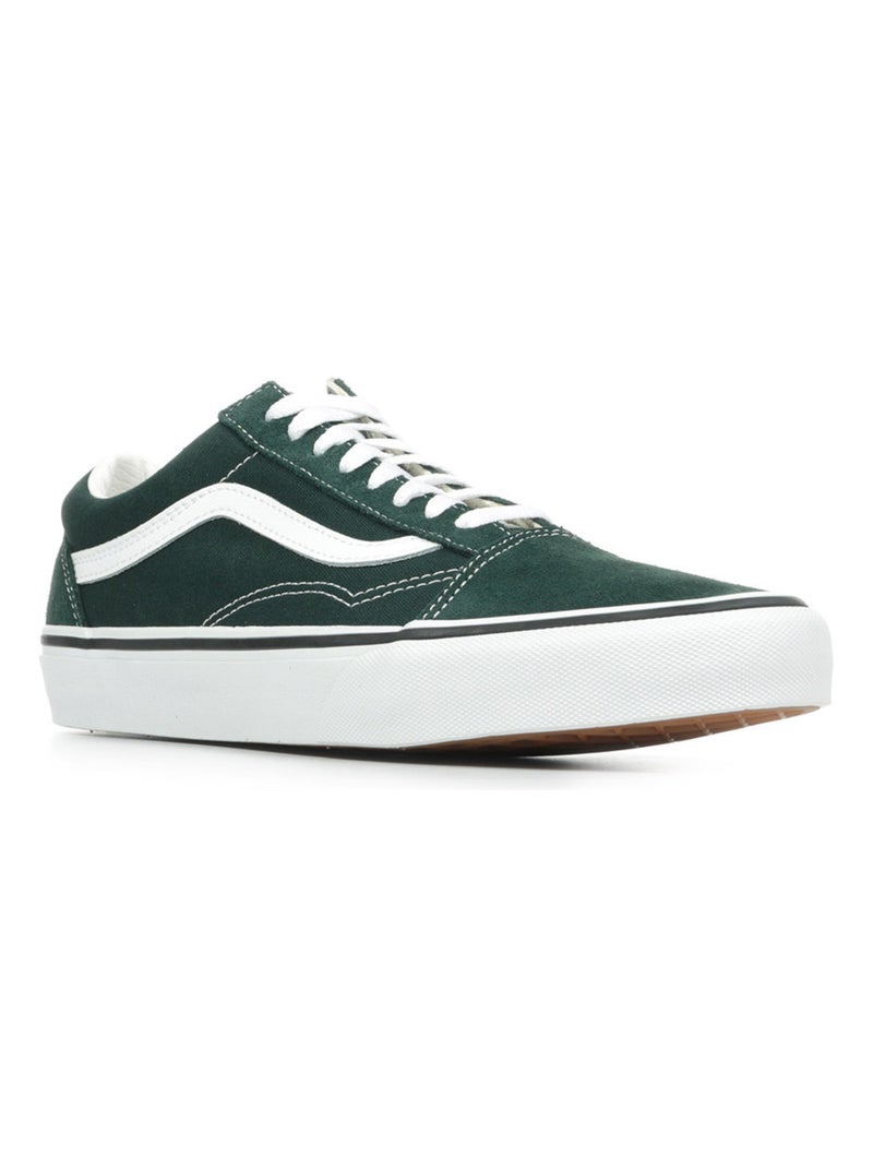 Chaussures Basses à Lacets Pour Adulte Old Skool Vert - Kiabi