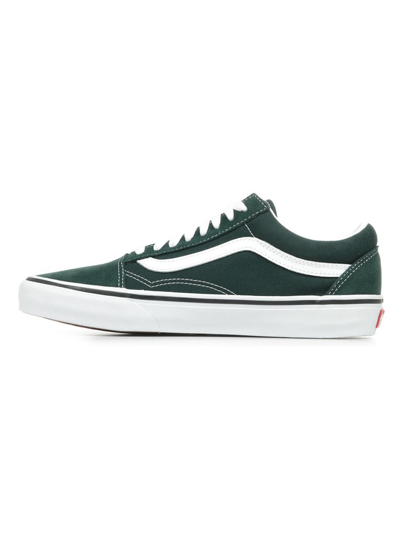 Chaussures Basses à Lacets Pour Adulte Old Skool Vert - Kiabi