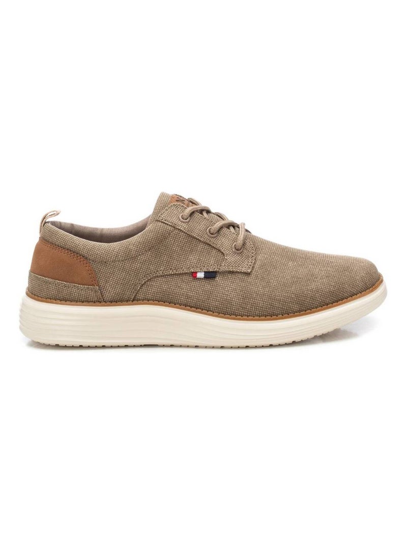 Chaussures basses à lacets Taupe - Kiabi