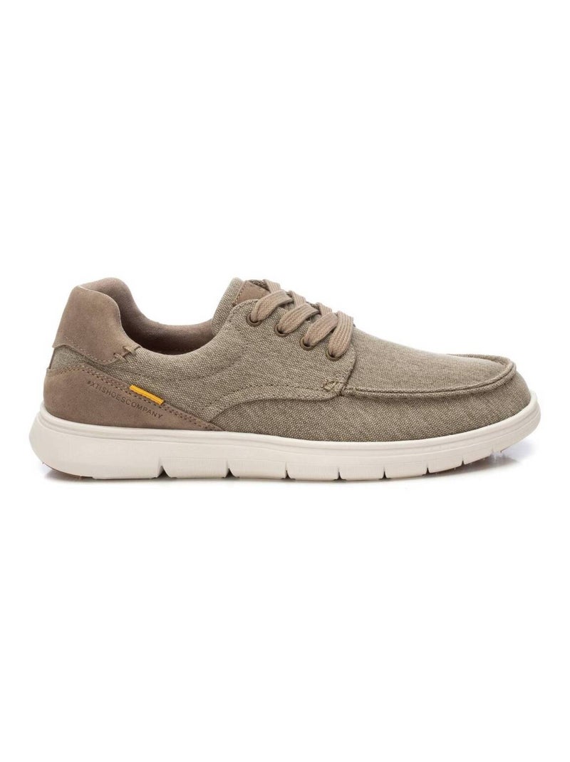 Chaussures basses à lacets Taupe - Kiabi