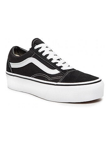 Chaussures Basses à Plateforme Pour Femme Platform Old Skool
