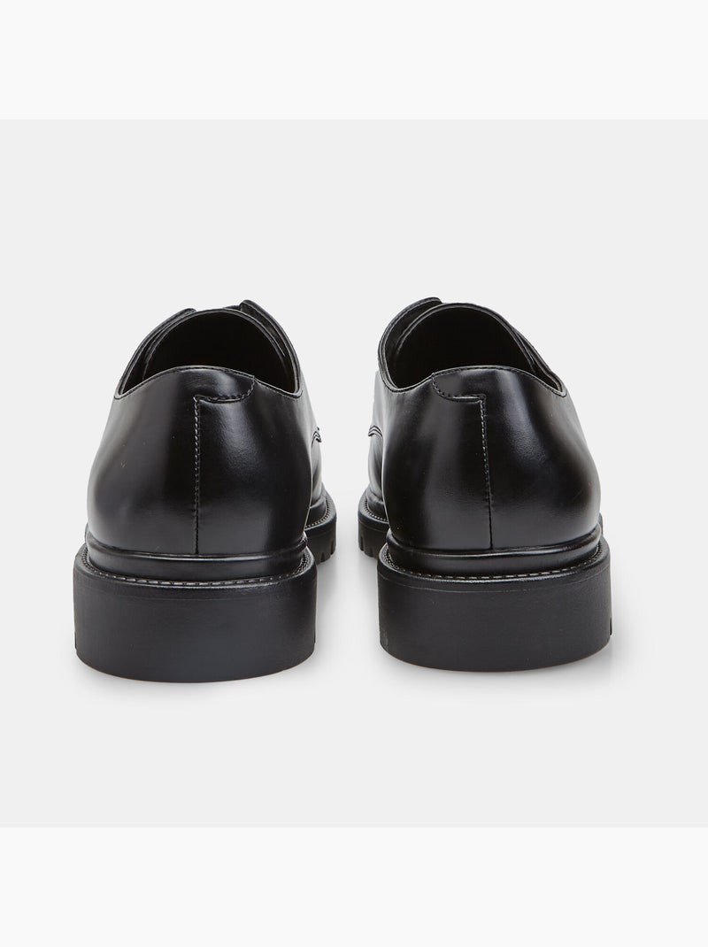 Chaussures Bata avec semelle track Noir - Kiabi