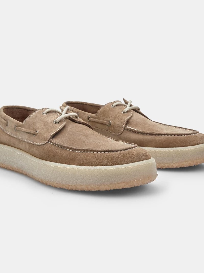 Chaussures BATA Urbanes Laces Beige - Kiabi