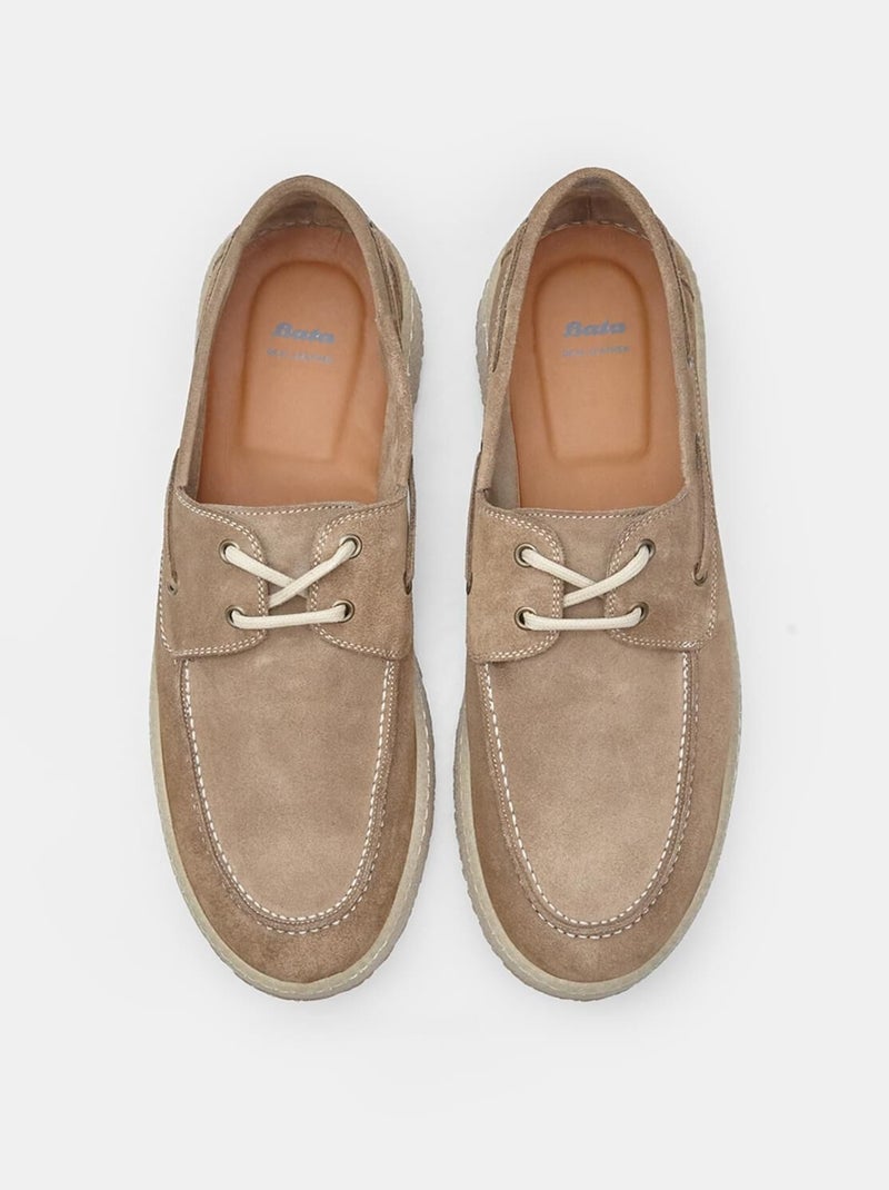 Chaussures BATA Urbanes Laces Beige - Kiabi