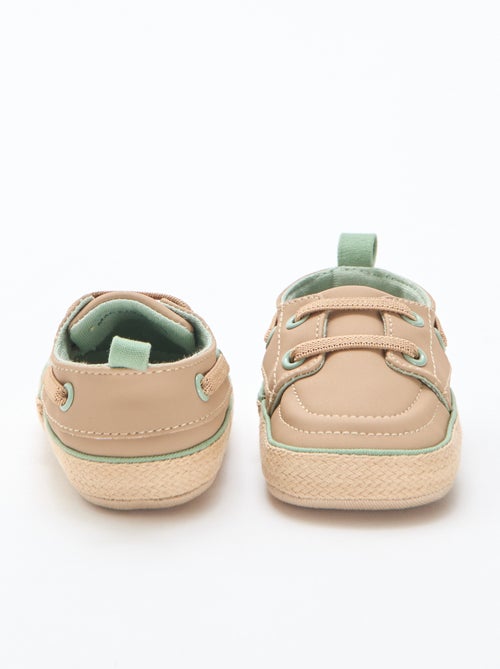Chaussures bateau en simili - Kiabi
