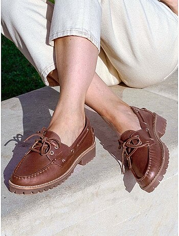 Chaussures bateau femme - PEDICONFORT