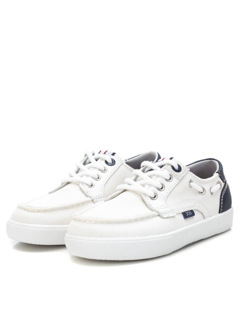 Chaussures bateau garçons Blanc - Kiabi