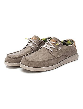 Chaussures bateau homme à lacets