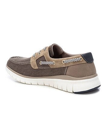 Chaussures bateau homme à lacets