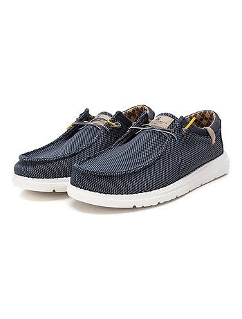 Chaussures bateau homme à lacets