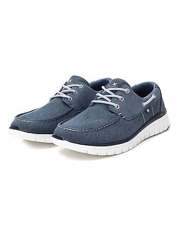 Chaussures bateau homme à lacets