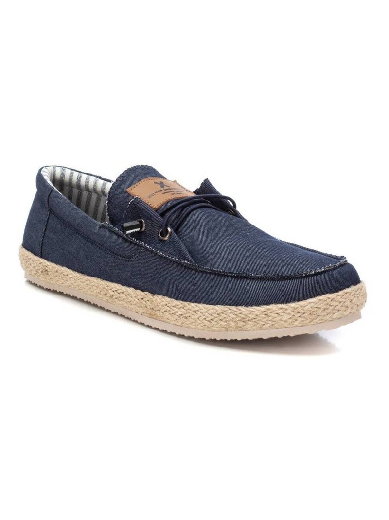 Chaussures bateau homme à lacets Bleu - Kiabi