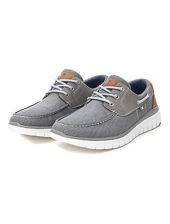 Chaussures bateau homme à lacets
