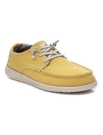 Chaussures bateau homme à lacets